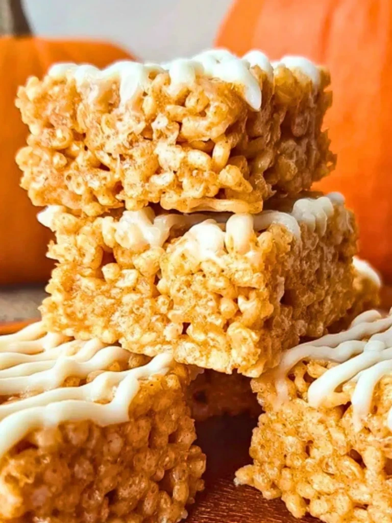 Pumpkin Spice Rice Krispie Treats (1)