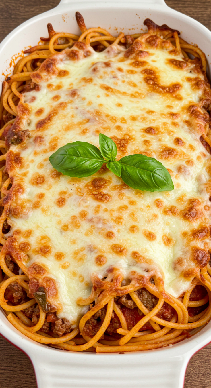 Authentic Italian-Style Spaghetti Bake Recipe