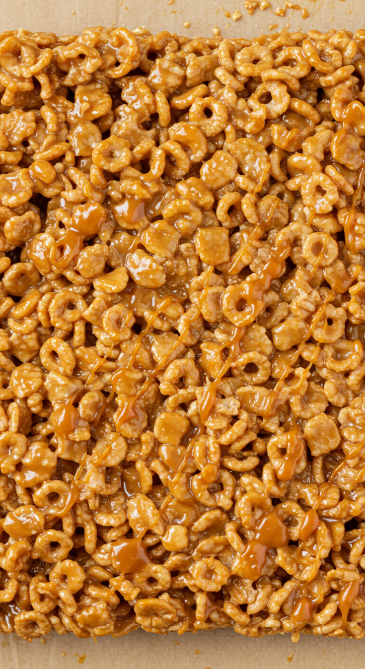 Brown Butter Dulce de Leche Rice Krispie Treats