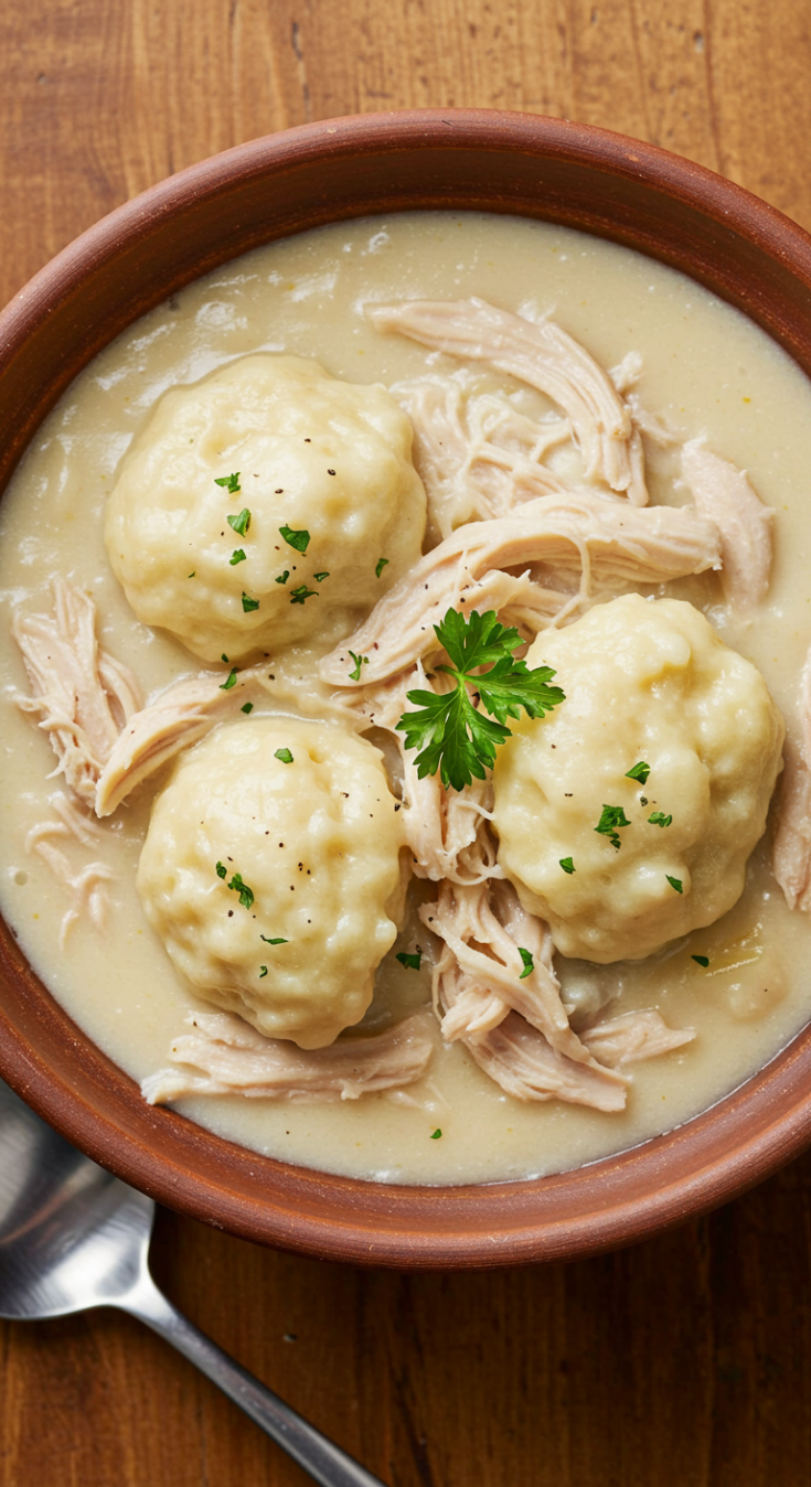 Cracker Barrel Homemade Chicken & Dumplings Recipe