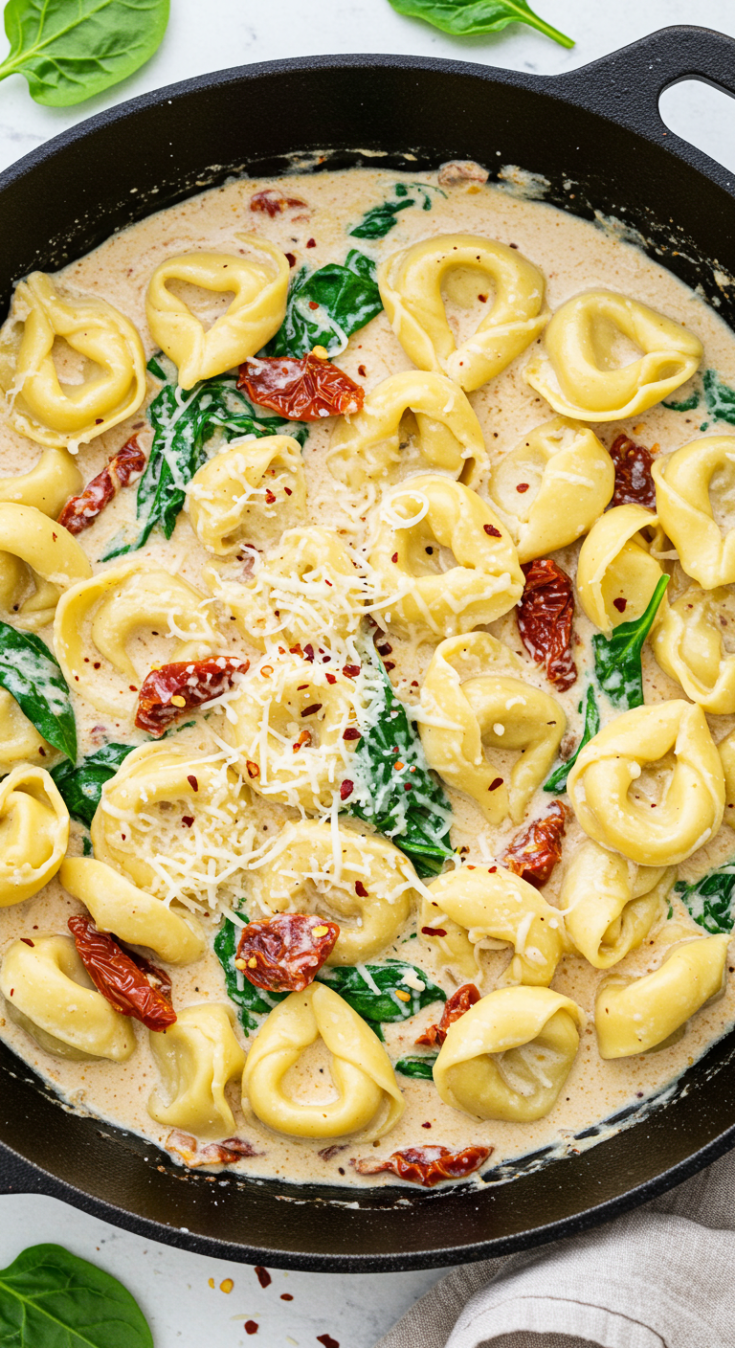 Creamy One-Pan Marry Me Tortellini