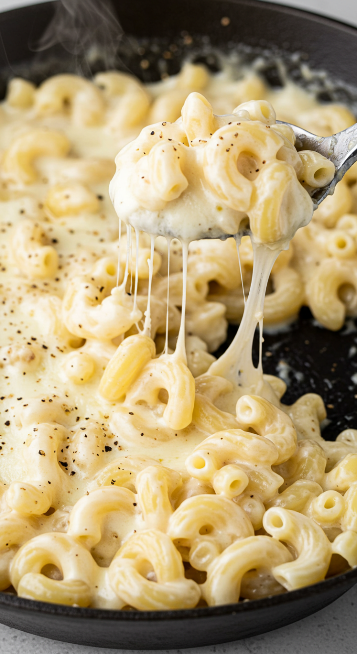 Creamy White Cheddar Mac and Cheese