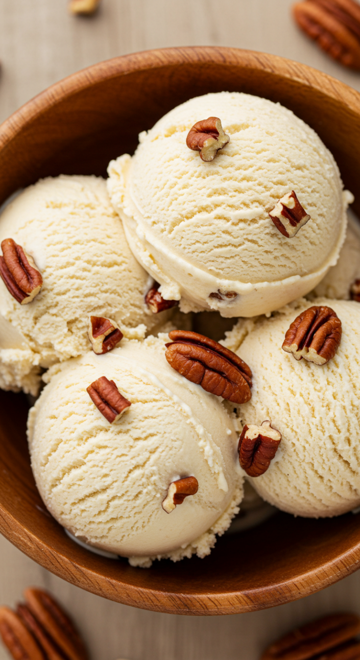 Butter Pecan Ice Cream