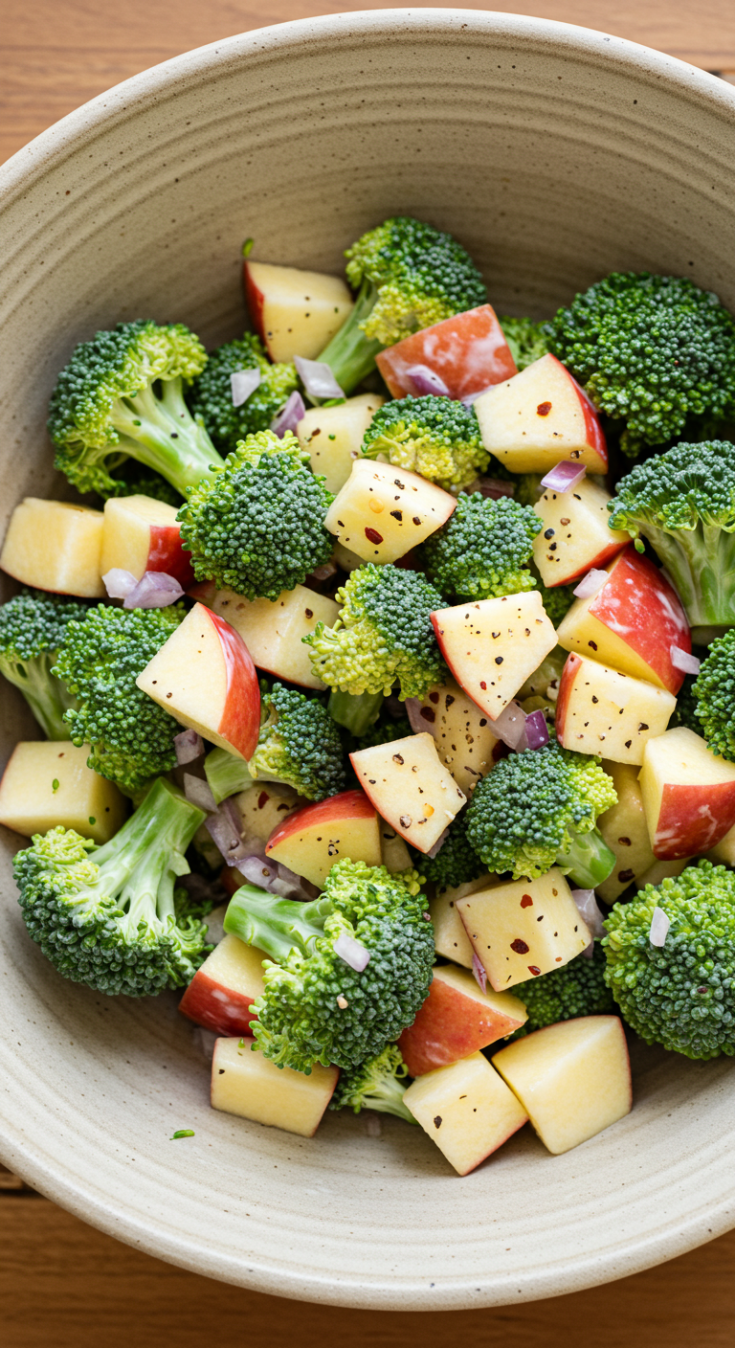 Honeycrisp Apple Broccoli Salad Recipe
