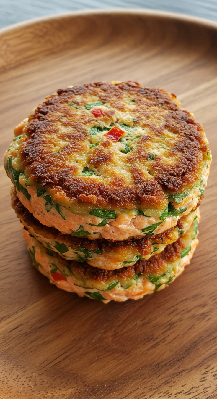 Mediterranean Salmon Patties