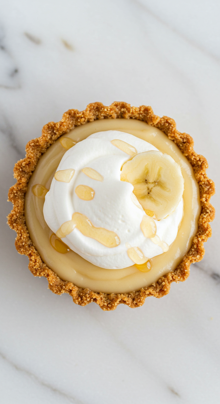 No-Bake Mini Banana Cream Pies