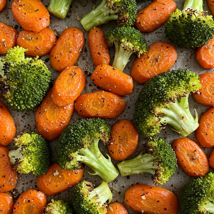 Roasted Broccoli and Carrots Recipe