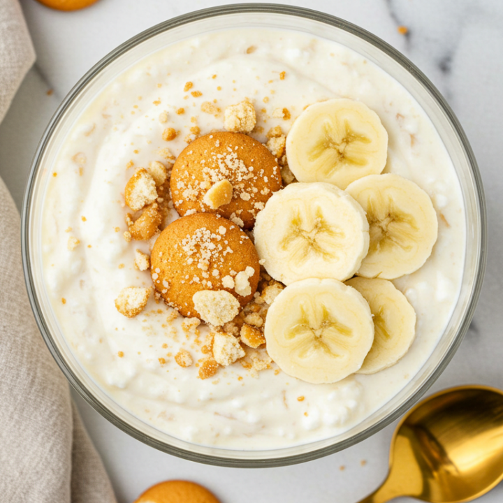 Cottage Cheese Banana Pudding-image