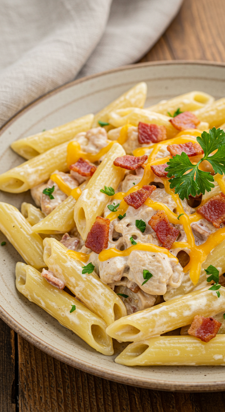 Crack Chicken Penne