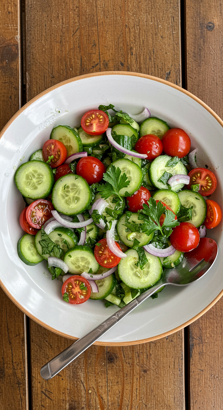 Cucumber Tomato Salad