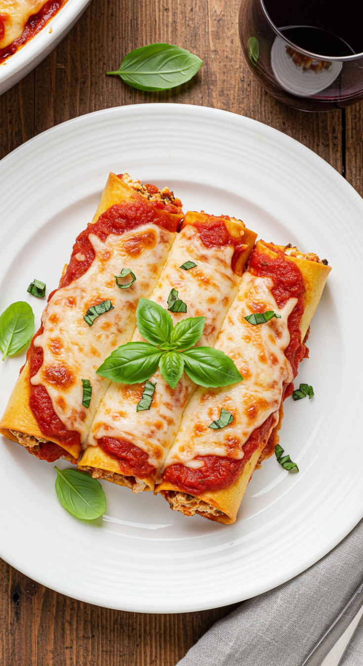 Easy Lasagna Roll-Ups