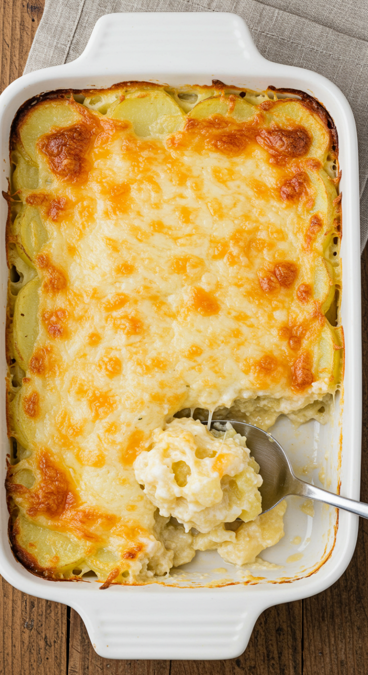 Internet Famous Cheesy Potato Side