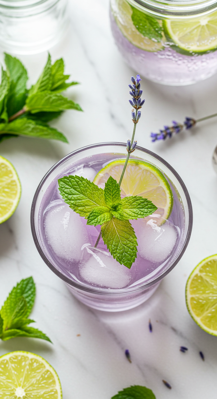 Virgin Lavender Mojito