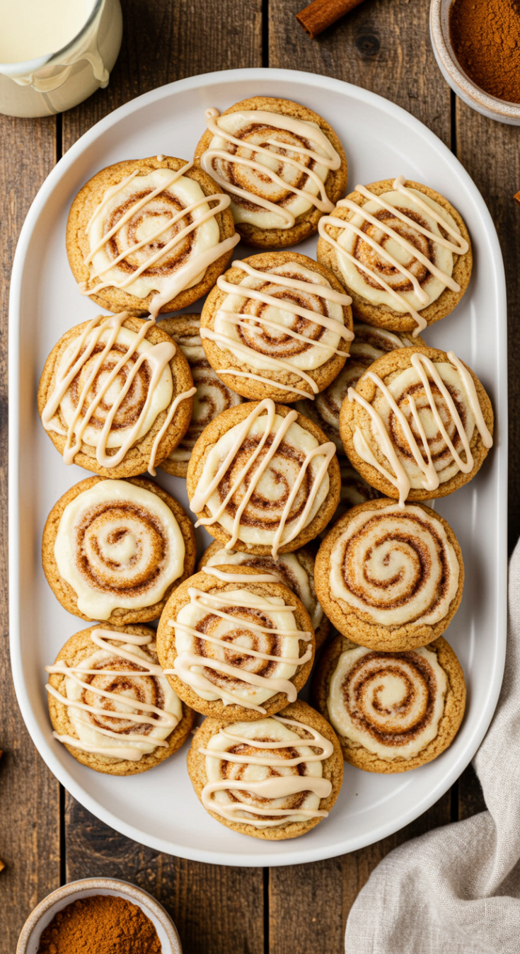 Cinnamon Roll Cookies