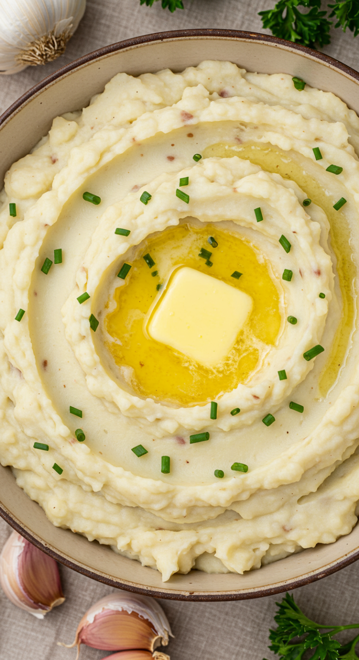 Roasted Garlic Mashed Potatoes