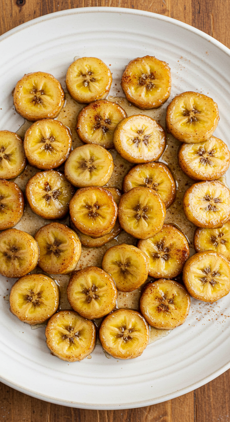 Air Fryer Caramelized Bananas