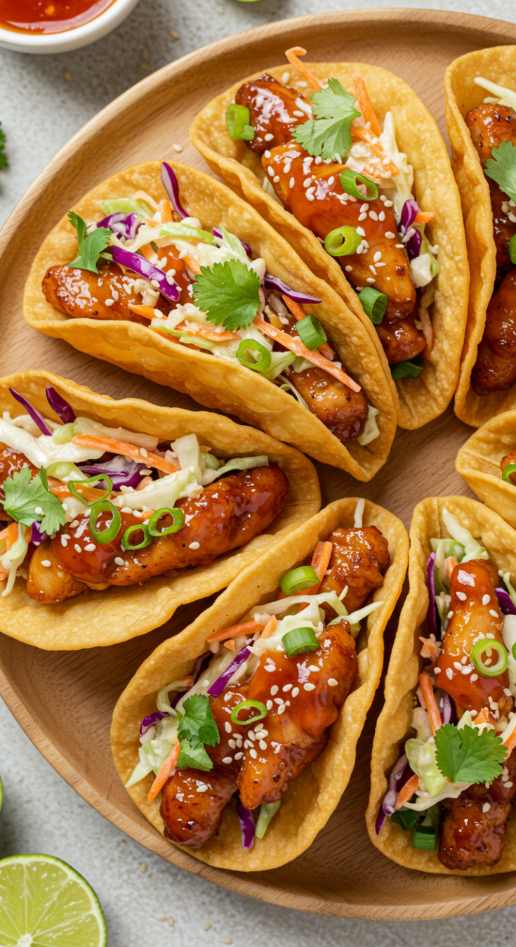 Applebee's Chicken Wonton Tacos