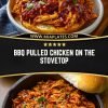 BBQ Pulled Chicken on the Stovetop