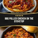 BBQ Pulled Chicken on the Stovetop