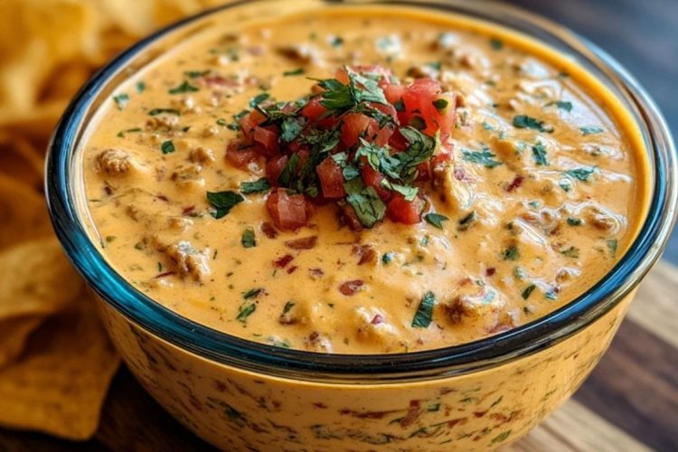 Cheesy Rotel Ranch Queso