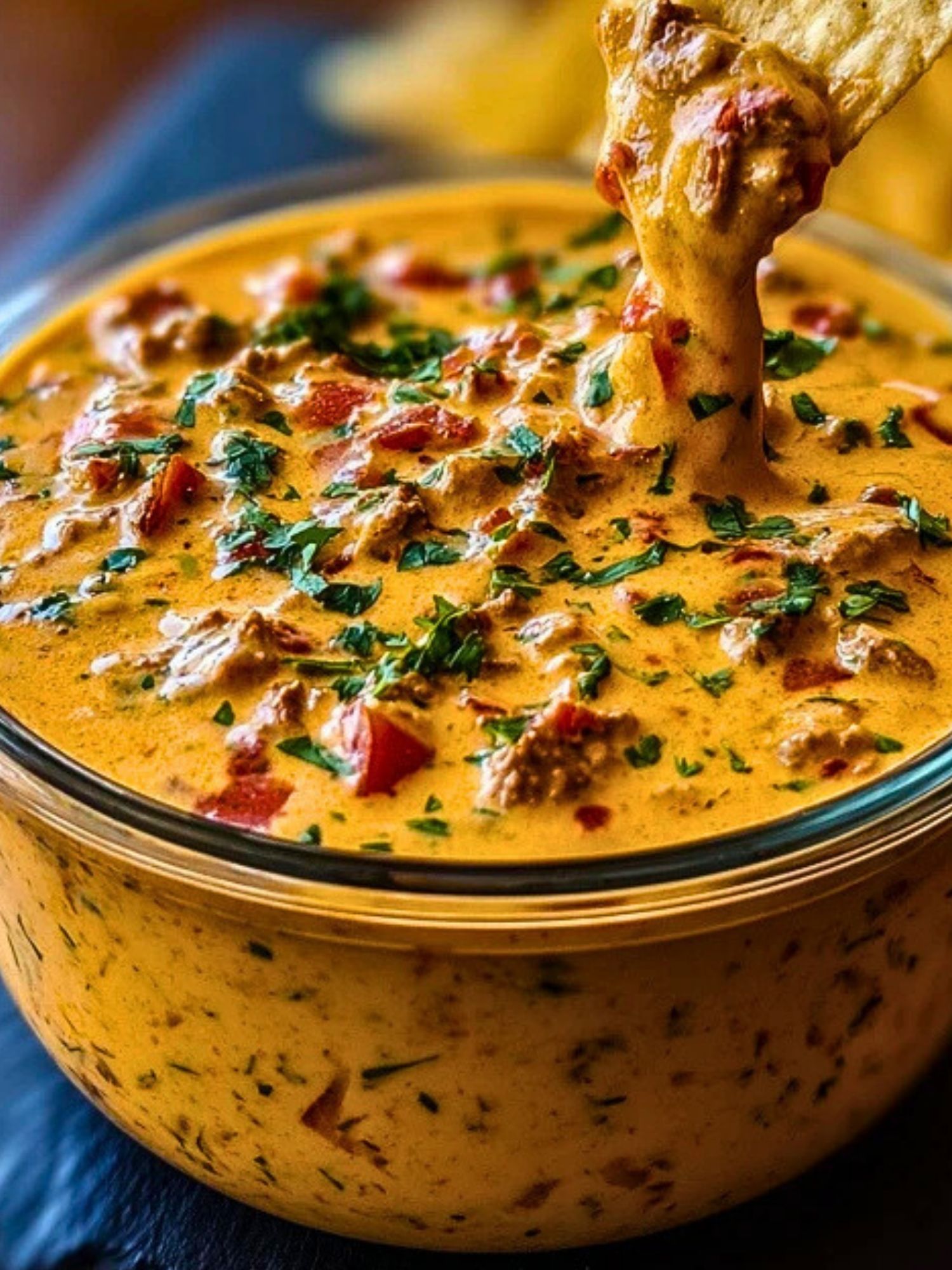 Queso Ranch Cheesy Rotel Ranch Queso