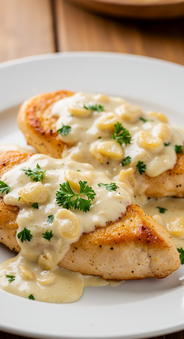 Creamy Garlic Chicken