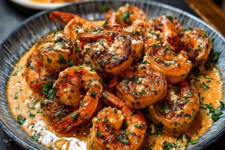 Creamy Garlic Paprika Shrimp