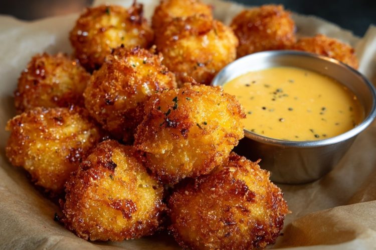 Crispy Cheesy Potato Bites