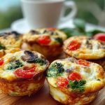 Egg White Muffins with Veggies