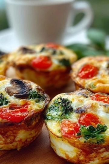 Egg White Muffins with Veggies
