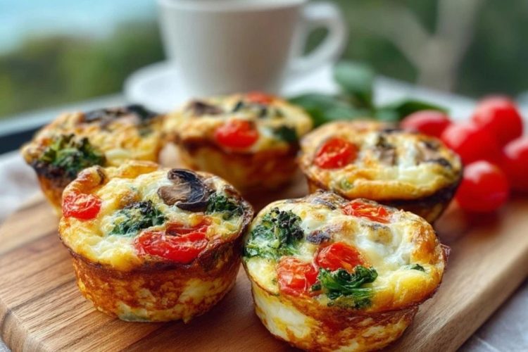 Egg White Muffins with Veggies