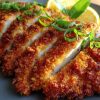 Fried Chicken Katsu with Panko - Golden & Crunchy Goodness