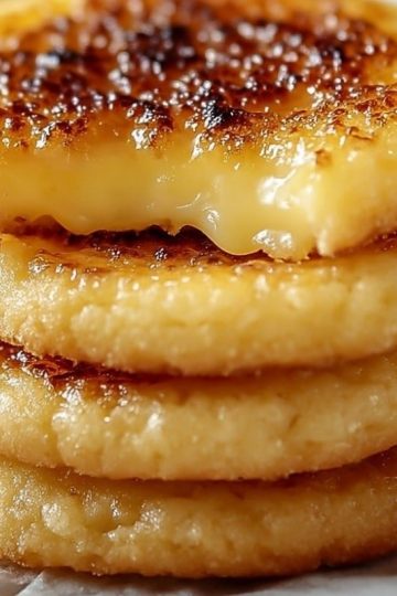Gourmet Lemon Crème Brûlée Cookies