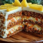 Hawaiian Carrot Pineapple Cake