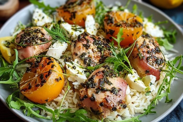 One Pot Lemon Herb Chicken Rice