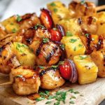 Pineapple Chicken Kabobs