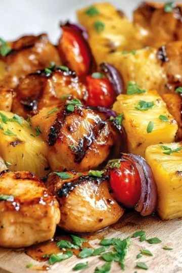 Pineapple Chicken Kabobs