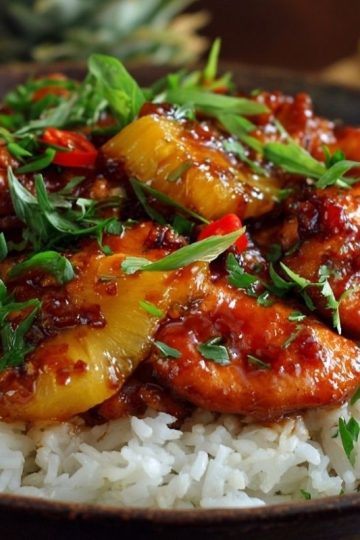 Slow Cooker Hawaiian Chicken