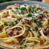 White Bolognese Pasta