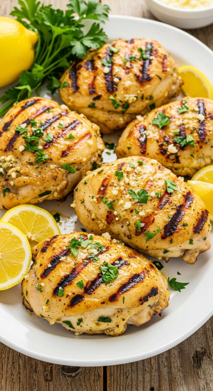 Garlic Parmesan Grilled Chicken