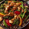 Next-Level Teriyaki Chicken Stir-Fry with Rainbow Veggies & Wild Rice