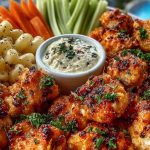 The Best Buffalo Garlic Chicken Bites Recipe
