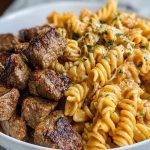 Ultimate Cajun Steak Tips Pasta Recipe