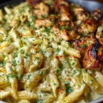 Cajun Garlic Butter Chicken Penne in Creamy Parmesan Sauce 1