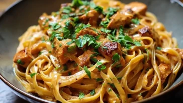 Cowboy Butter Chicken Linguine 1
