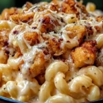 Creamy Honey Pepper Chicken Mac and Cheese Delight 1