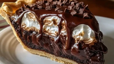 Decadent Hot Fudge Pie 1
