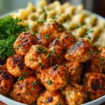 Easy Buffalo Garlic Chicken Bites Recipe 1