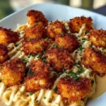 Easy Crispy Parmesan Chicken Bites with Smoked Cajun Alfredo Recipe 1