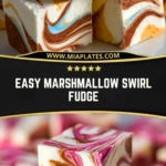 Easy Marshmallow Swirl Fudge Pin